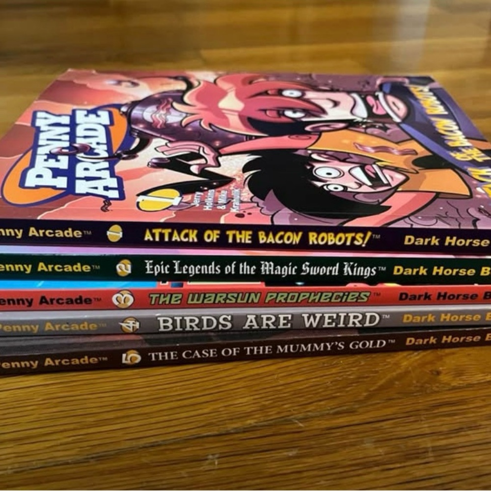 Penny Arcade Volumes 1 - 5 By Dark Horse Books